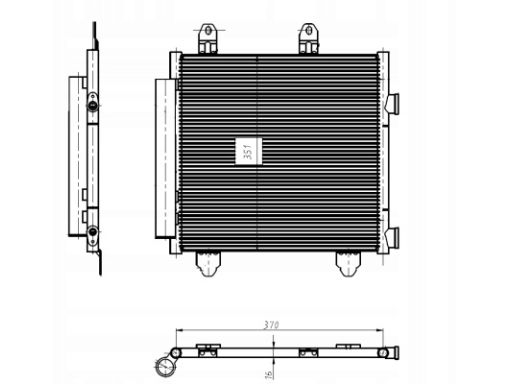 350445 Skraplacz Klimatyzacji Nrf 350445 Nrf