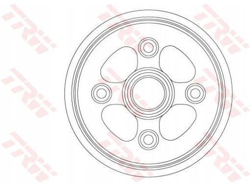 Bęben Hamulcowy Db4555
