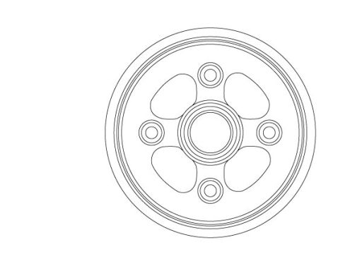 Bęben Hamulcowy Db4555