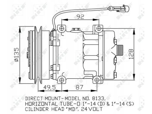 Kompresor Klimatyzacji 32876