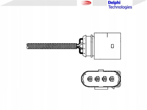 Sonda Lambda Es20285-12B1 Delphi