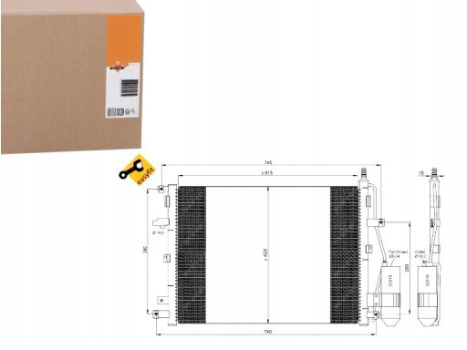 35876 Skraplacz Klimatyzacji Nrf 35876 Nrf
