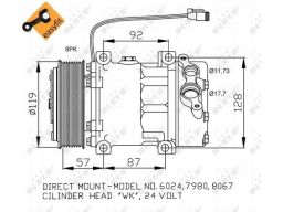 32120 Kompresor Klimatyzacji Nrf 32120 Nrf