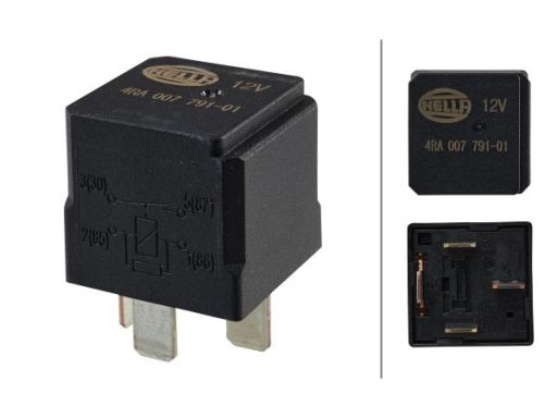 4Ra 007 791-011 Przekaźnik Prądu Pracy 4Ra007 791-011 Hella