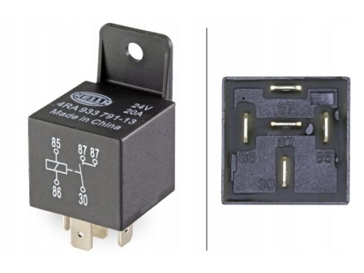 4Ra 933 791-131 Przekaźnik Prądu Pracy 4Ra933 791-131 Hella