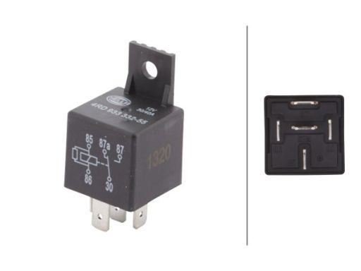 4Rd 933 332-551 Przekaźnik Prądu Pracy 4Rd933 332-551 Hella