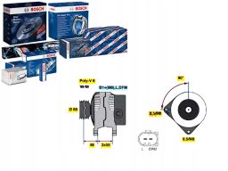 0 986 041 890 Alternator 0 986 041 890 Bosch