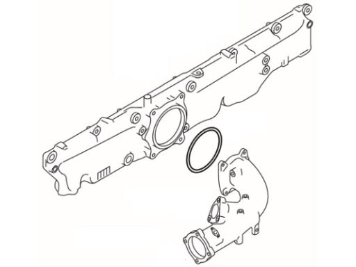 Uszczelka Rury Kolektora Dolotowego 906.740