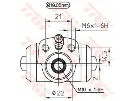 Cylinderek Hamulcowy Bwd113