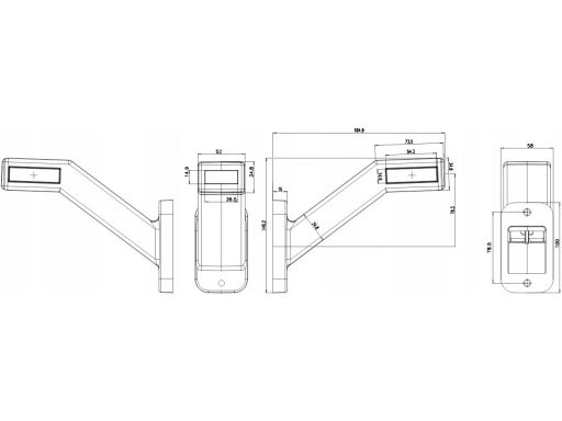 1448 P Lampa Tylna 1448 P W168.11.1 Waś