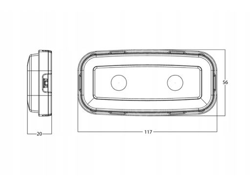 1481 2A Lampa Kierunkowskazu 1481 2A W225 Waś