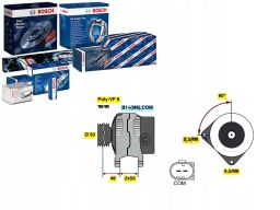 0 986 081 340 Alternator 0 986 081 340 Bosch