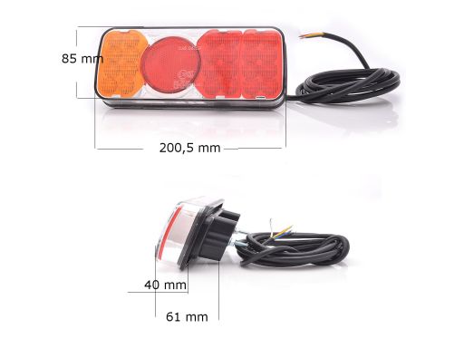 318 Lampa Tylna 318 W67 Waś