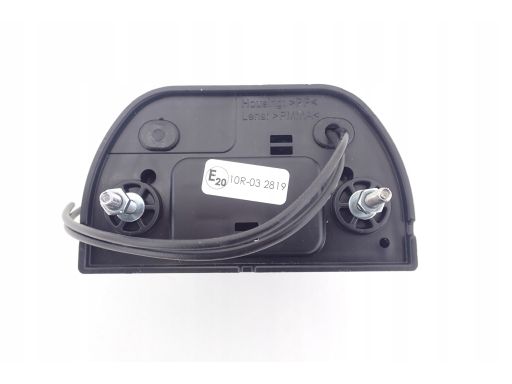 408 Lampa Oświetlenia Tablicy Rejestracyjnej 408 W72 Waś