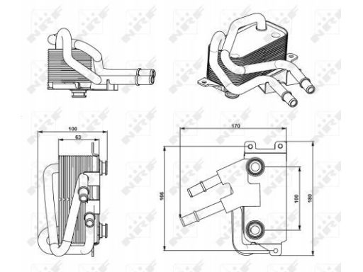 Chłodnica Oleju 31748