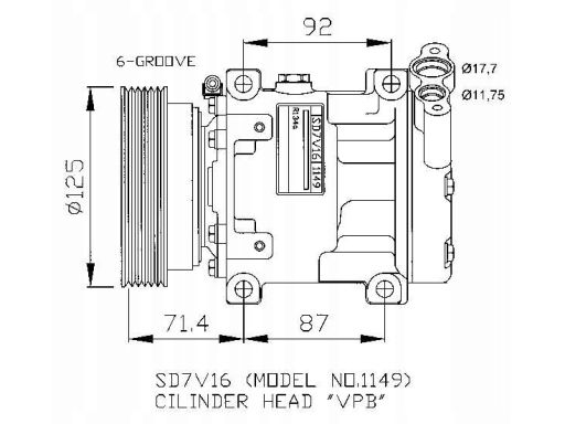 Kompresor Klimatyzacji 32267