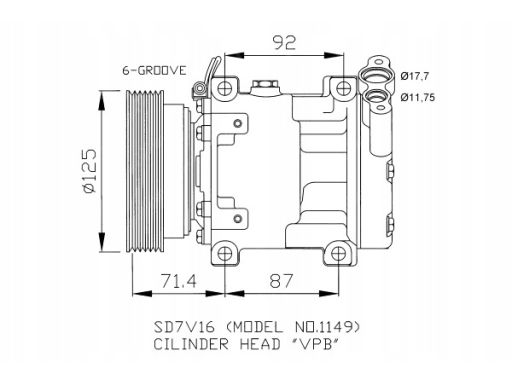 Kompresor Klimatyzacji 32267