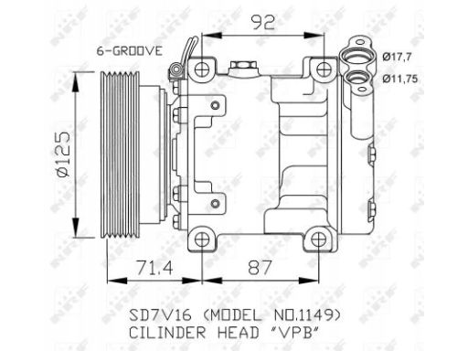 Kompresor Klimatyzacji 32267