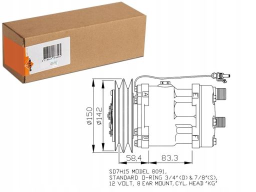 Kompresor Klimatyzacji 32767