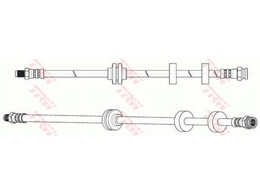 Phb646 Przewód Hamulcowy Elastyczny Phb646 Trw