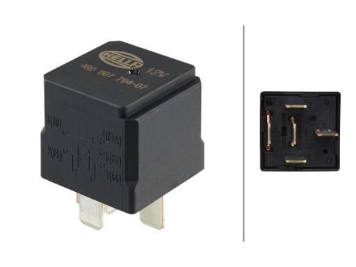 4Rd 007 794-077 Przekaźnik Prądu Pracy 4Rd007 794-077 Hella