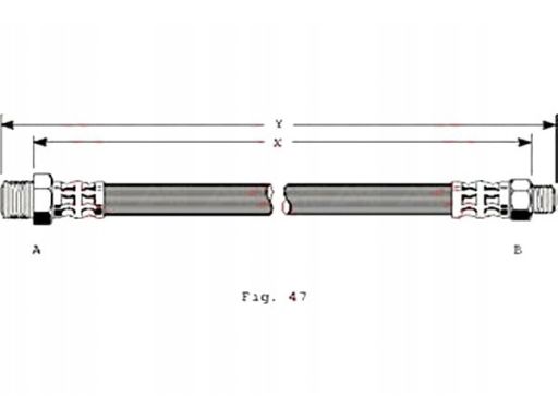 Phc235 Przewód Hamulcowy Elastyczny Phc235 Trw