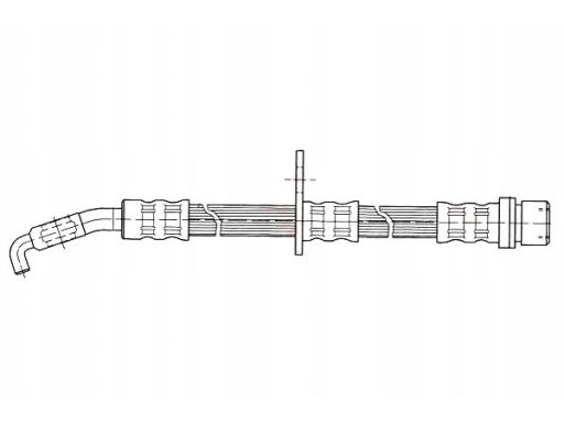 Phd411 Przewód Hamulcowy Elastyczny Phd411 Trw