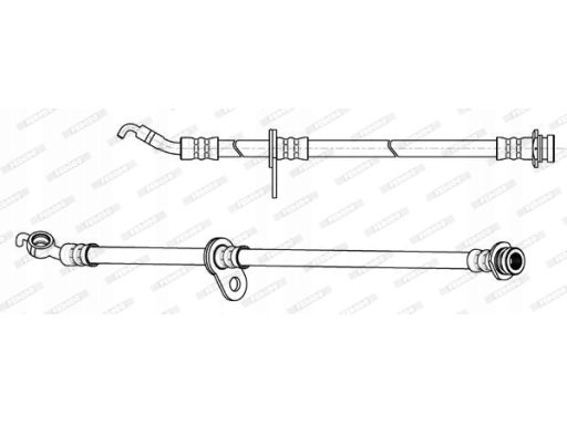 Fhy2693 Przewód Hamulcowy Elastyczny Fhy2693 Ferodo