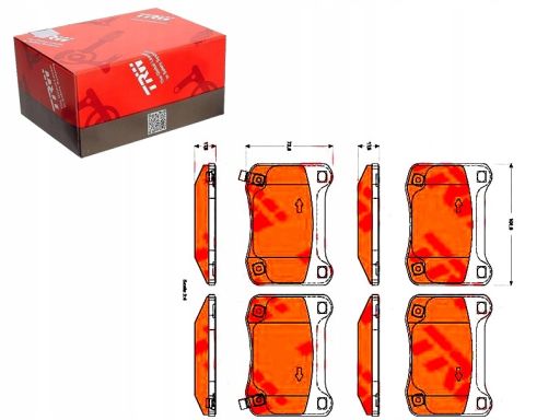 Klocek Hamulcowy Kpl. Gdb3504