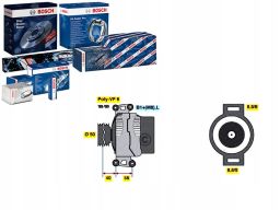 0 986 042 530 Alternator 0 986 042 530 Bosch