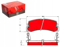 Klocek Hamulcowy Kpl. Gdb730