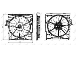 Wentylator Chłodnicy Silnika 47845
