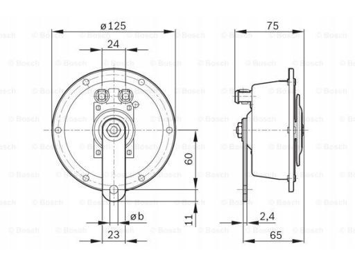 0 320 226 008 Sygnał Dzwiękowy 0 320 226 008 Bosch