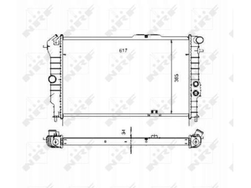 Chłodnica Silnika 58972