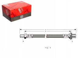 Phb251 Przewód Hamulcowy Elastyczny Phb251 Trw