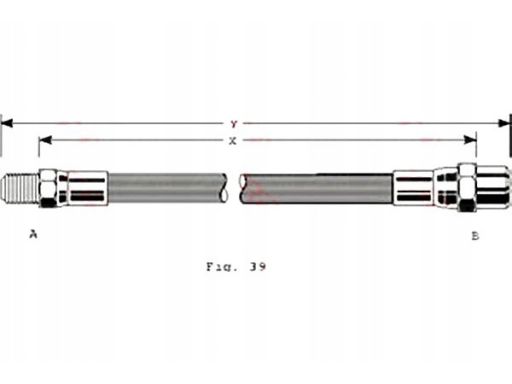 Phb349 Przewód Hamulcowy Elastyczny Phb349 Trw