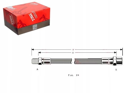 Phb349 Przewód Hamulcowy Elastyczny Phb349 Trw