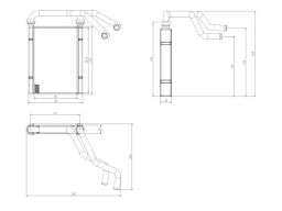 54435 Nagrzewnica Nrf 54435 Nrf