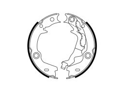 0 986 487 761 Szczęki Hamulca Postojowego Kpl. Bosch