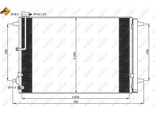 Skraplacz Klimatyzacji 350059
