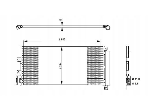Skraplacz Klimatyzacji 350332