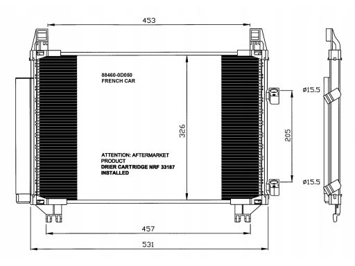 Skraplacz Klimatyzacji 35653