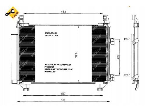 Skraplacz Klimatyzacji 35653