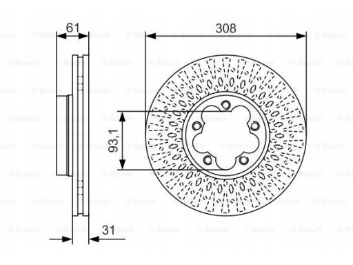 0 986 479 C99 Tarcza Hamulcowa Bosch