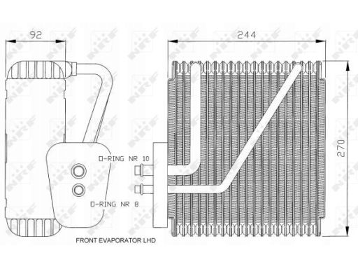 Parownik Klimatyzacji 36045