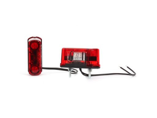 245 Lampa Oświetlenia Tablicy Rejestracyjnej 245 W53 Waś