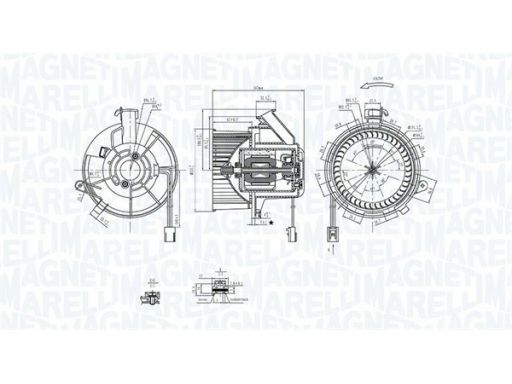 069412290010 Dmuchawa 069412290010 Magneti Marelli