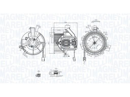 069412290010 Dmuchawa 069412290010 Magneti Marelli