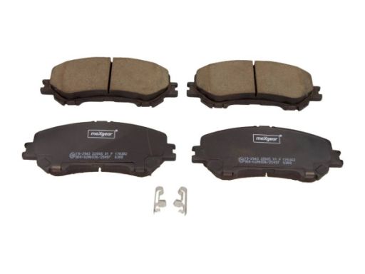 19-2943 Klocki Ham. Nissan P. Qashqai 13- Maxgear