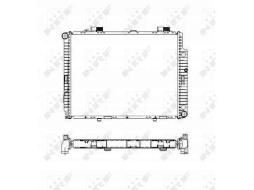 55331 Chłodnica Silnika Nrf 55331 Nrf